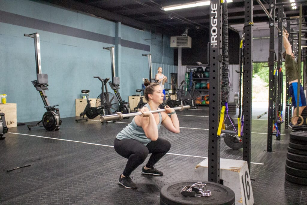 Paola front squat