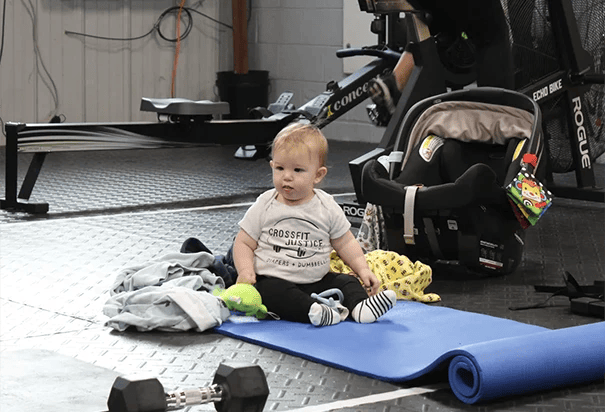 safe postpartum workouts for moms at The Forge